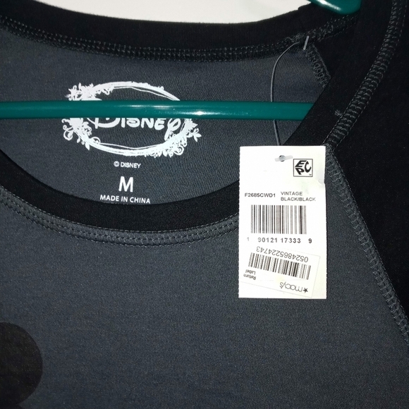 Vintage Disney Mickey Mouse The one and only retro look long sleeve pajama top - Picture 3 of 4